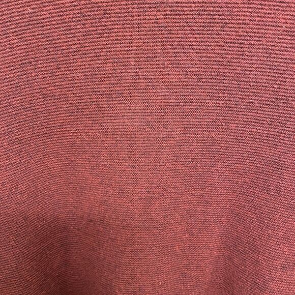 Eileen Fisher Womens Burgundy Italian Yarn Open Front Cardigan Sweater L - Picture 5 of 5